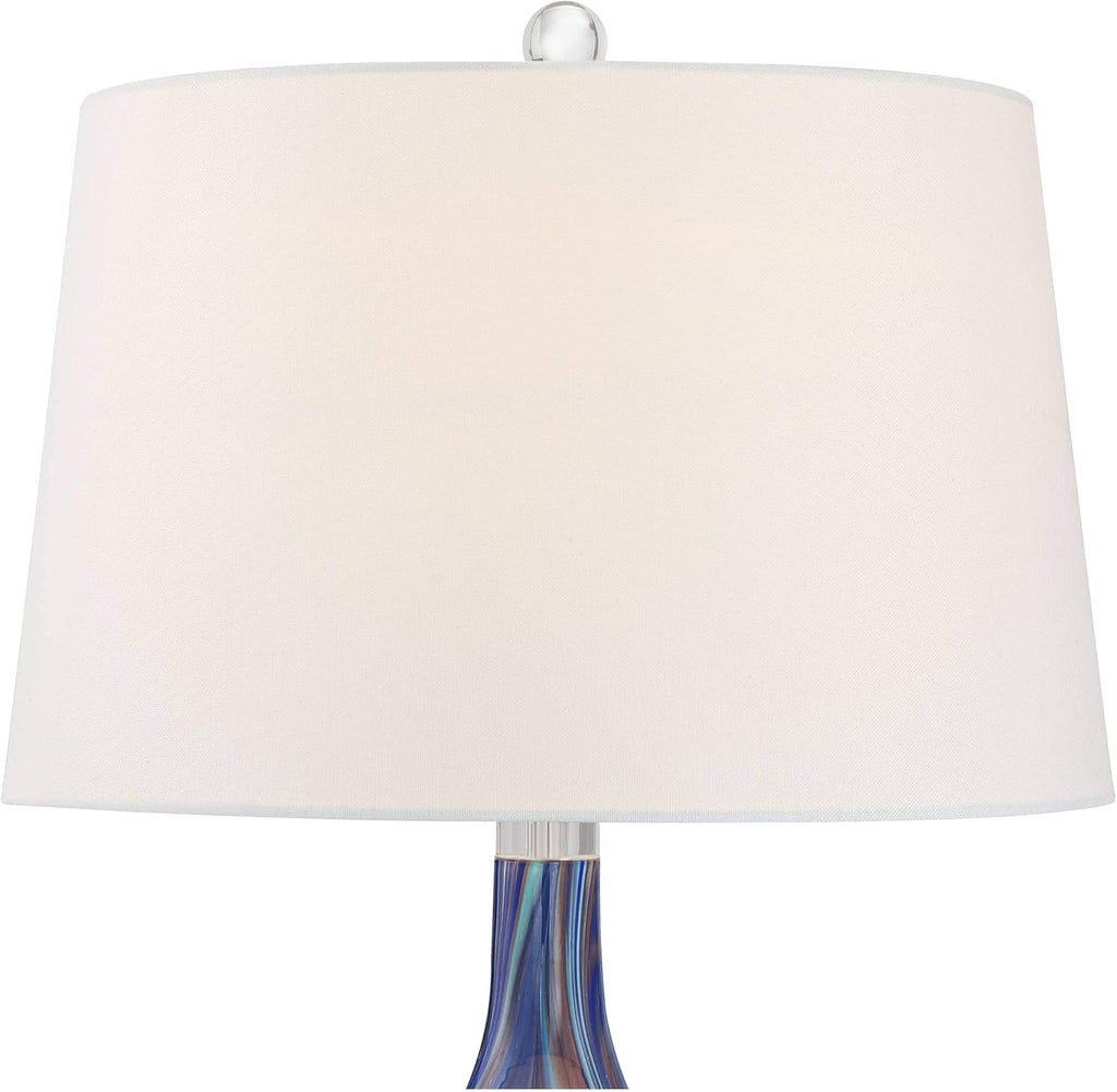 Modern Blue Table Lamp — 29" - View 9