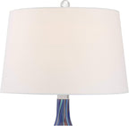 Modern Blue Table Lamp — 29" - View 9