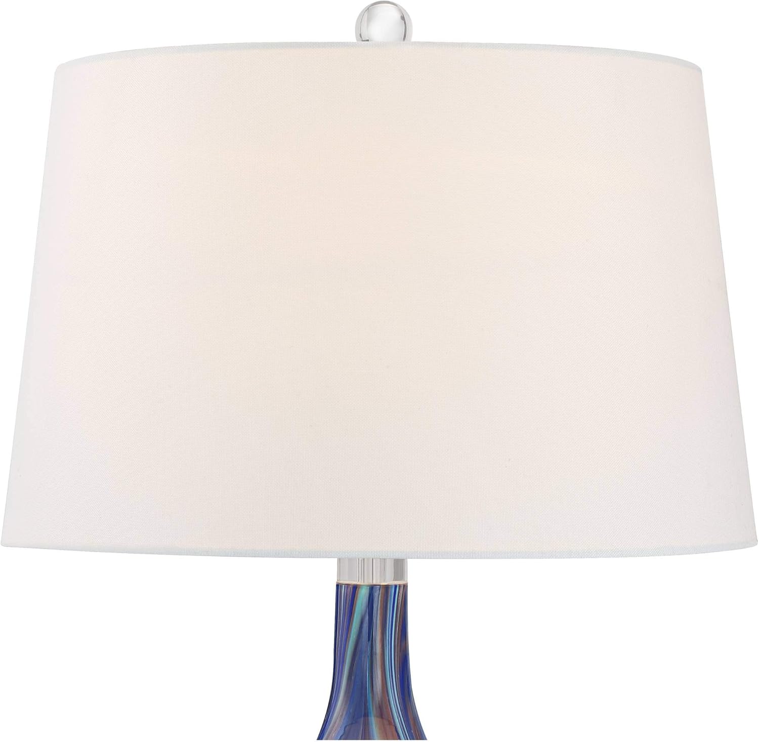 Modern Blue Table Lamp — 29" - View 9