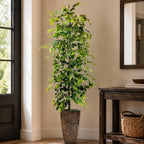 Black Faux Plant - View 2
