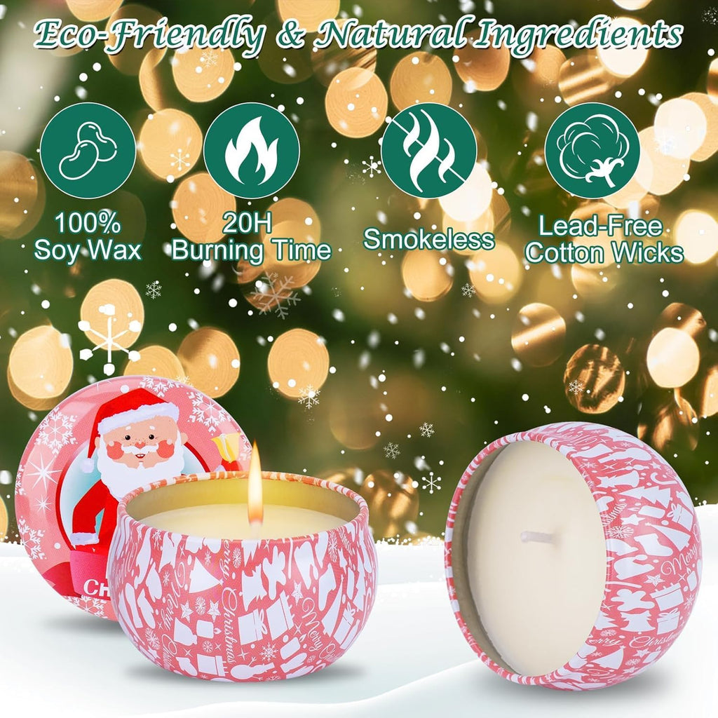 Soy Wax Metal Scented Candle - View 3