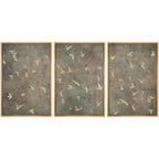 Framed Farmhouse Fabric Wall Art — 24"