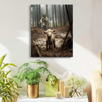 Fabric Canvas Wall Art — 12" - View 3
