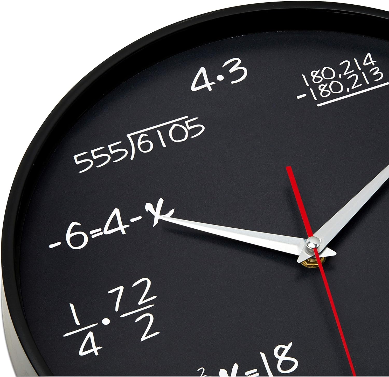 Battery Operated Wall Clock — 12" - View 4