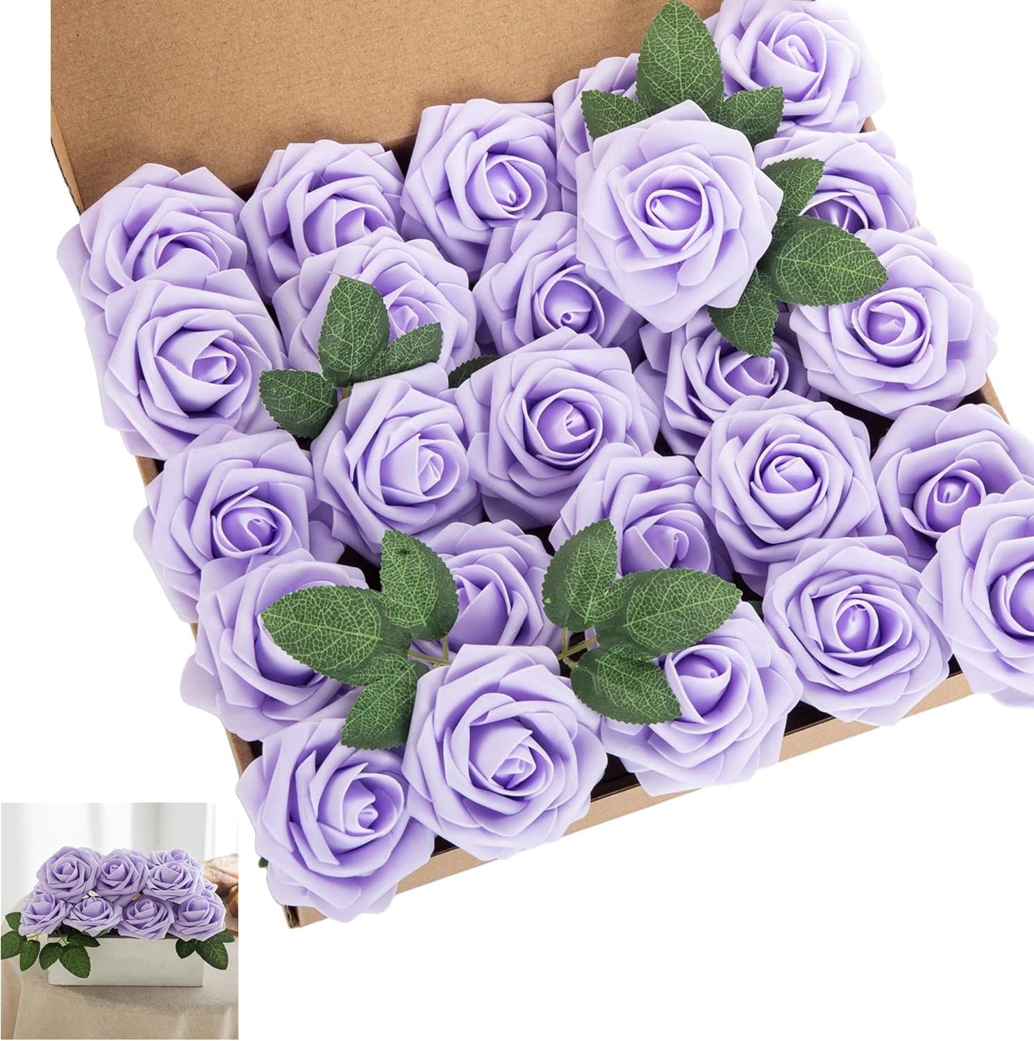 Black Artificial Plant — Violet