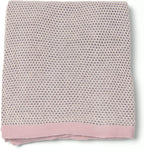 Knit Blue Throw Pillow — 50" - View 4