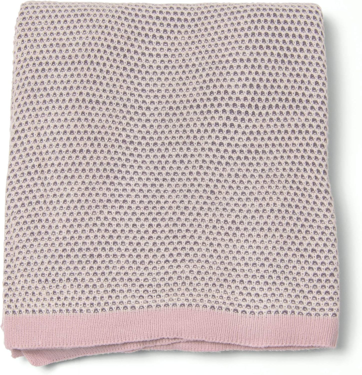 Knit Blue Throw Pillow — 50" - View 4