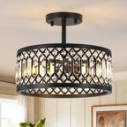Antique Farmhouse Black Chandelier — 5-Light — 3-Light Ceiling Light