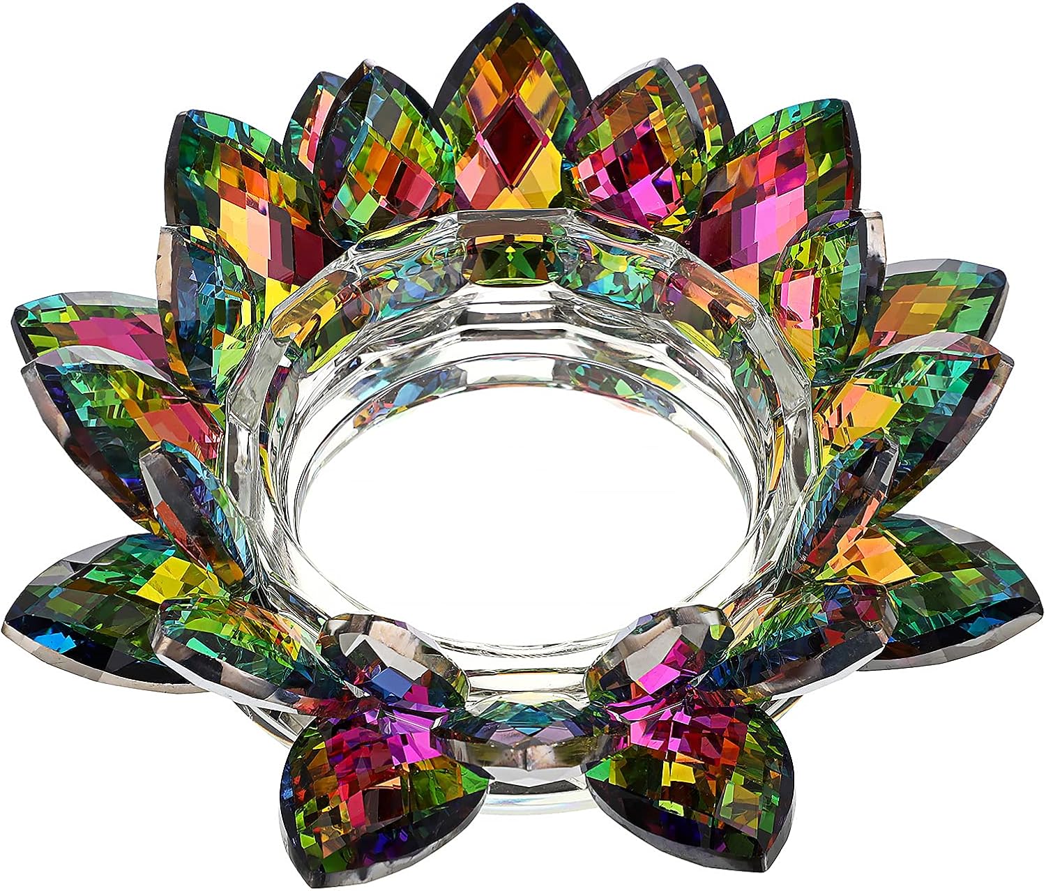 Luxe Glass Table Lamp — 3" — Colorful