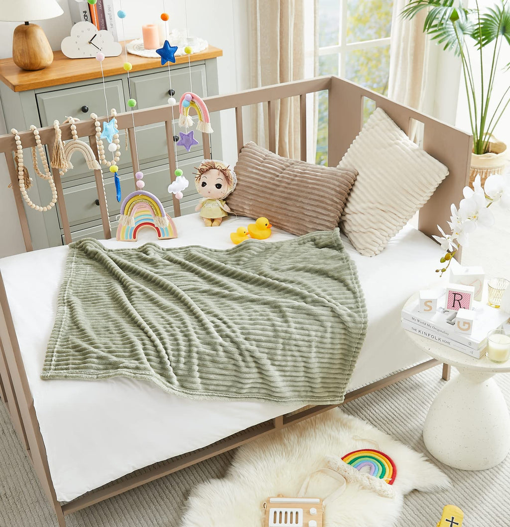 Beige Throw Pillow — 30"