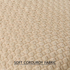 Lumbar Boho Beige Pillow Cover — 24" - View 3