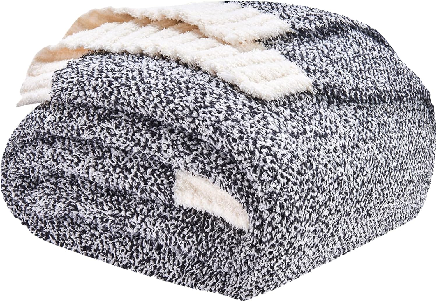 Beige Throw Pillow — 50" — 60"x80"