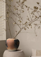 Round Farmhouse Black Vase - View 5