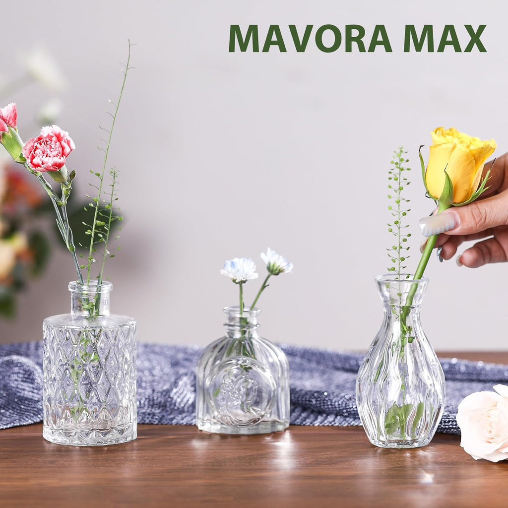 Vintage Glass Flower Vase - View 7