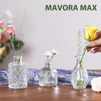 Vintage Glass Flower Vase - View 7