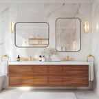 Luxe Black Wall Mirror — 36" - View 5