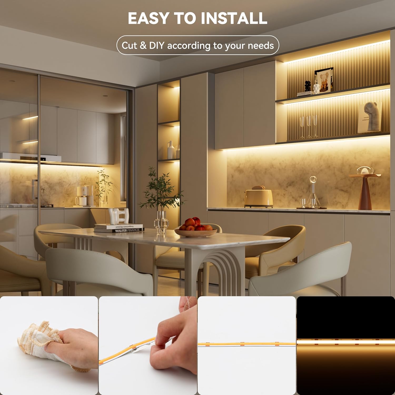 Metal LED Strip Lights - View 9