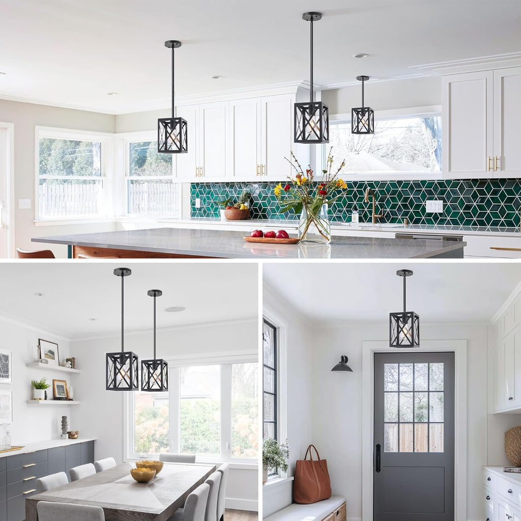Farmhouse Metal Candle — 1-Light - View 2