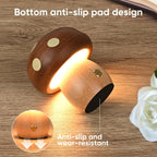 Cordless Wood Bedside Lamp - View 8
