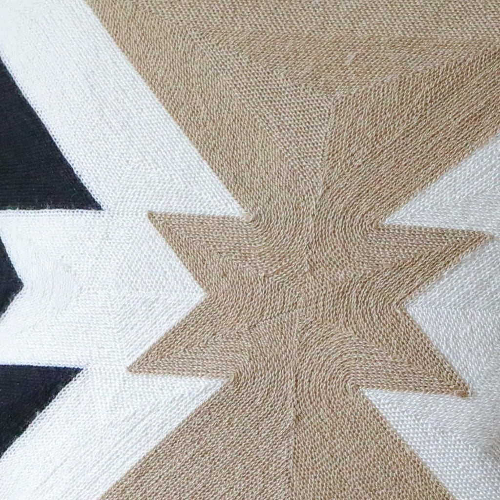 Boho Fabric Throw Pillow Cover — 18" - View 5