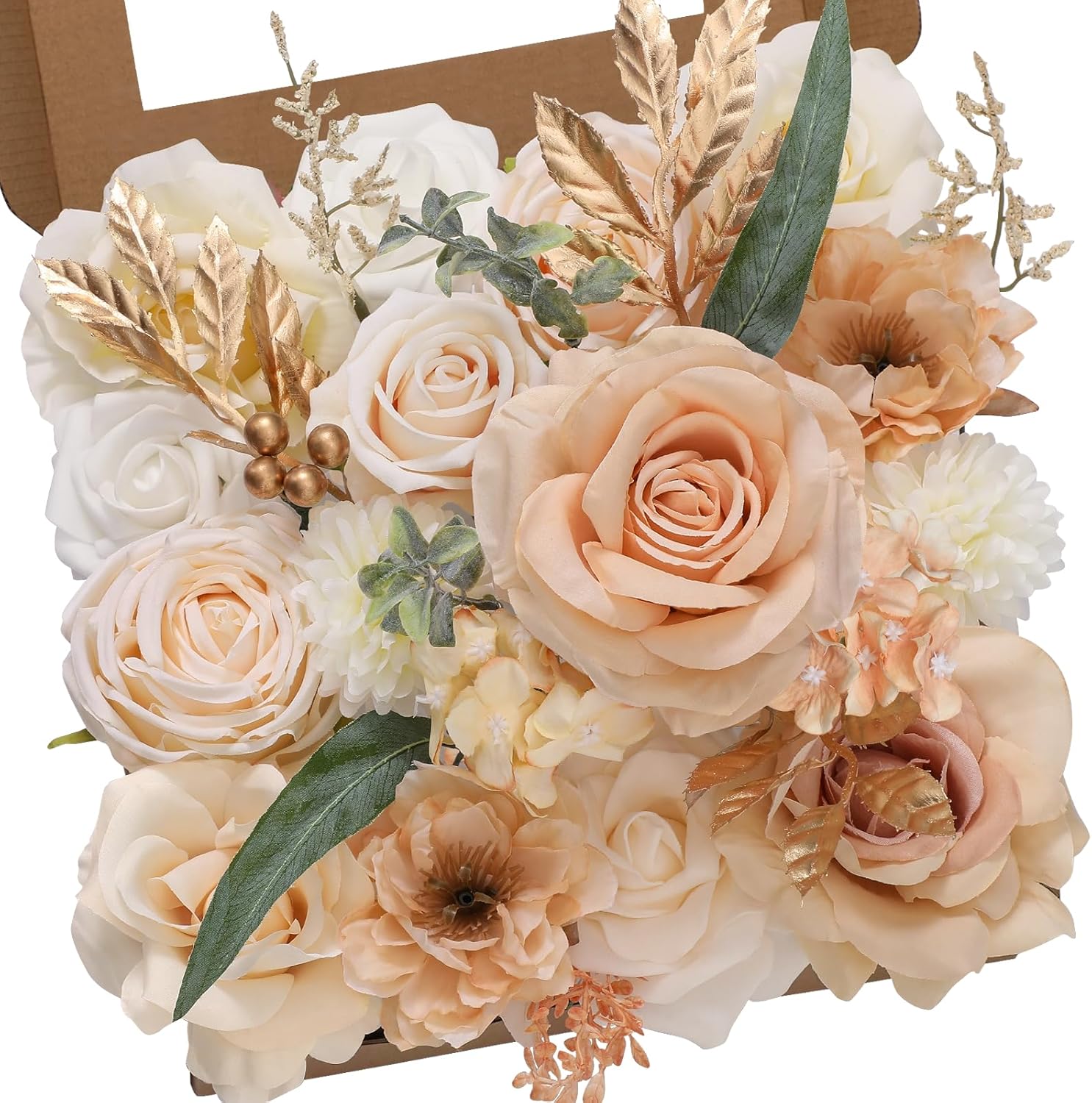 Black Artificial Flowers — Boho Champagne