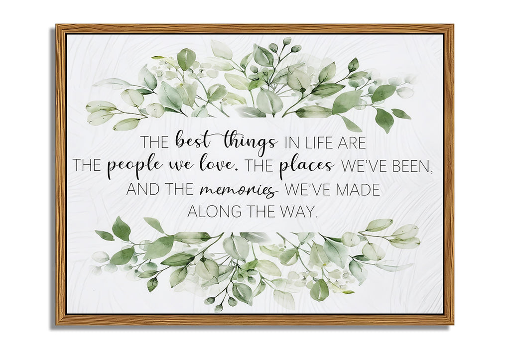 Framed Black Wall Decor — 16"