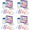 Smart Metal LED Light Strip — 16.4 FT (Pack of 4)