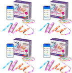 Smart Metal LED Light Strip — 16.4 FT (Pack of 4)