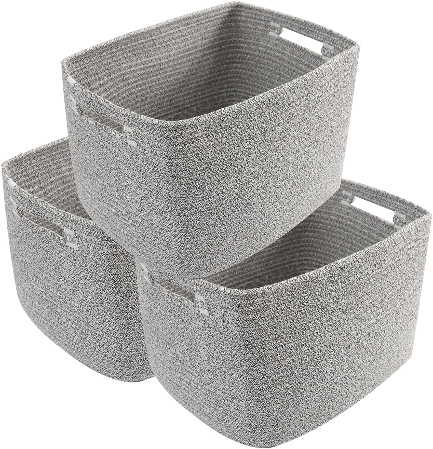 Boho Black Vase — 13.5" — 3PC-Mix Grey
