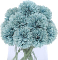 Black Artificial Flowers — Blue