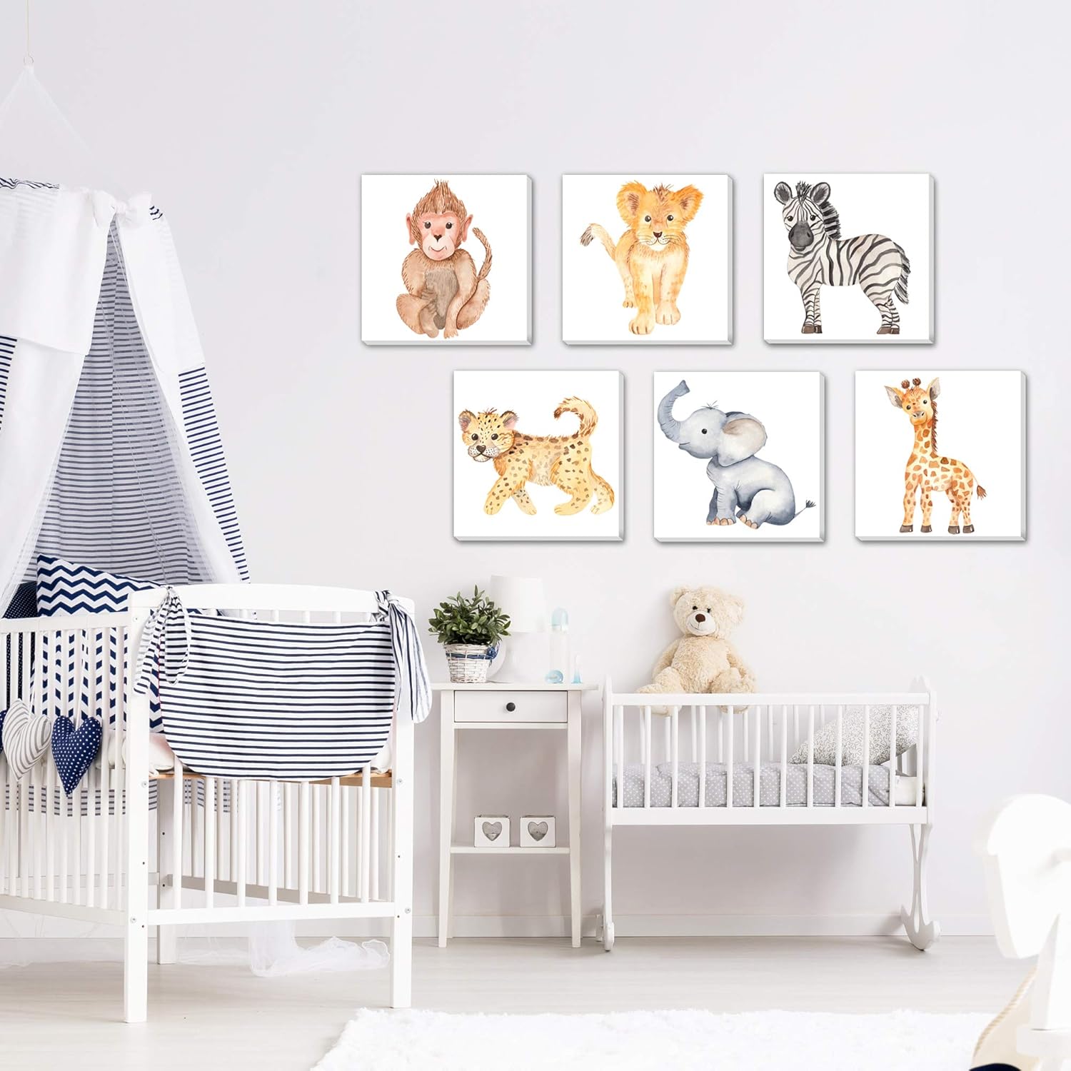 Fabric Canvas Wall Art — 10" - View 2