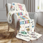 Fabric Throw Pillow — 60" - View 7