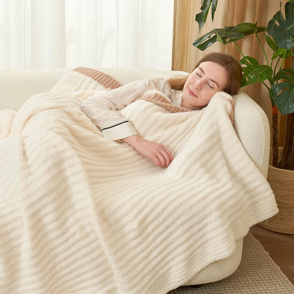 Beige Throw Pillow — 50" - View 6