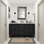 Framed Farmhouse Black Wall Mirror — 28" - View 6