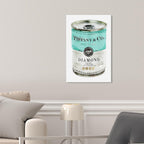 Wrapped Canvas Luxe Fabric Wall Art — 15" - View 5