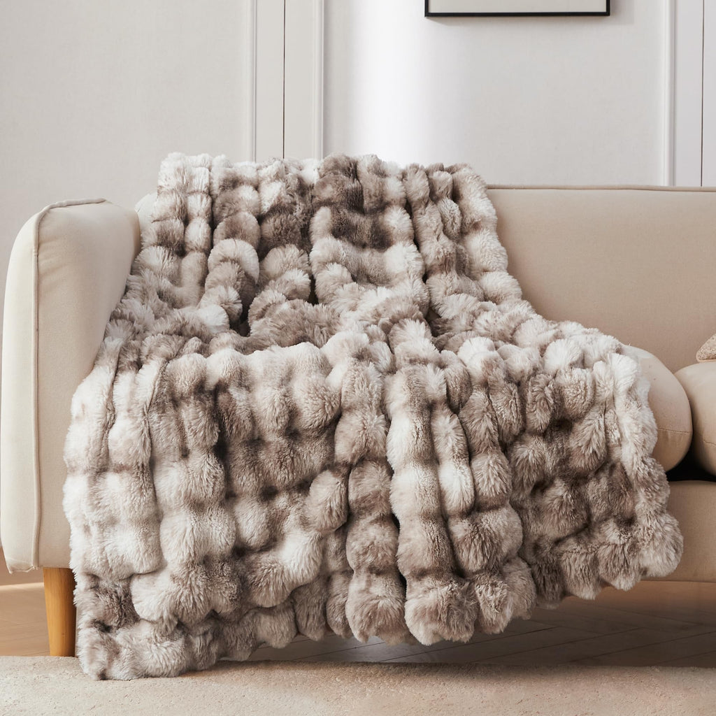 Beige Throw Pillow — 60"
