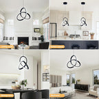 Adjustable Modern Black Pendant Light - View 9