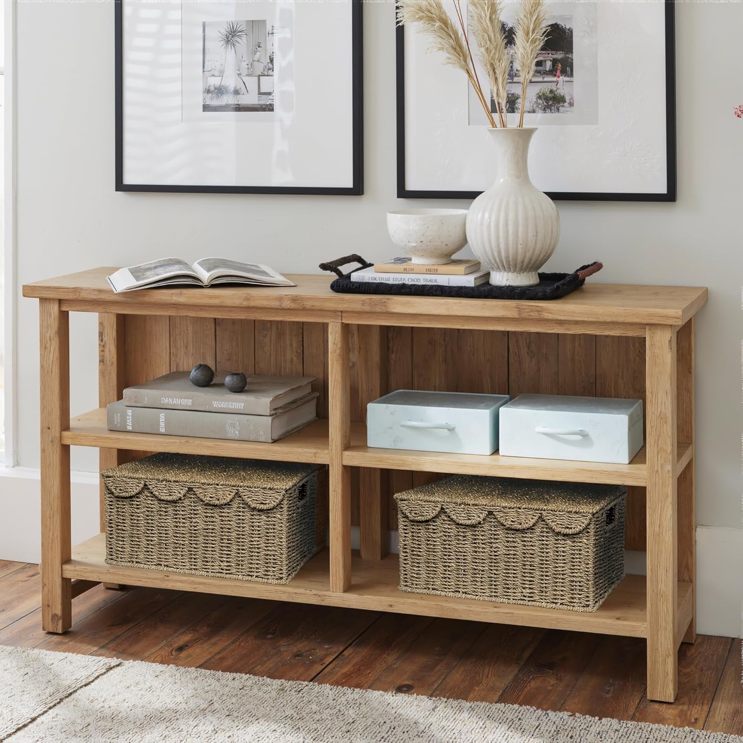 Beige Storage Basket — 15" - View 6