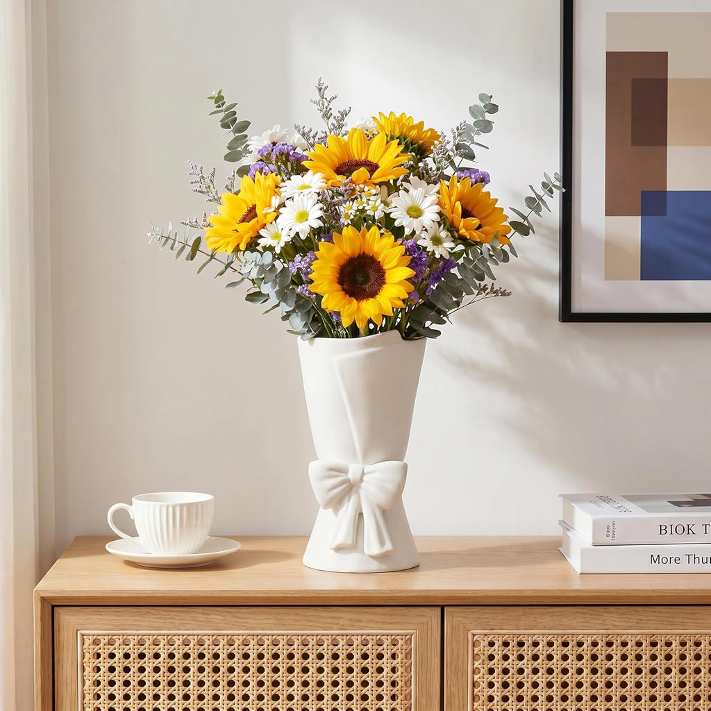 Beige Flower Vase - View 5
