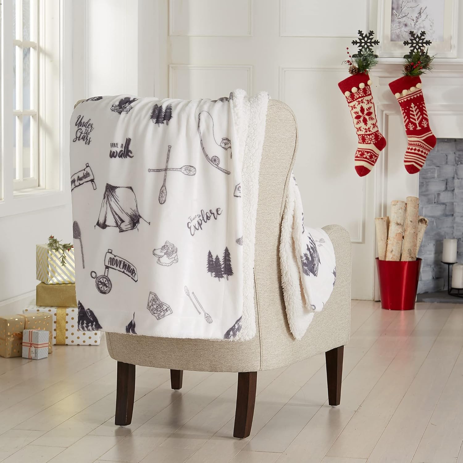 Fabric Throw Pillow — 50" — Throw (50" x 60")