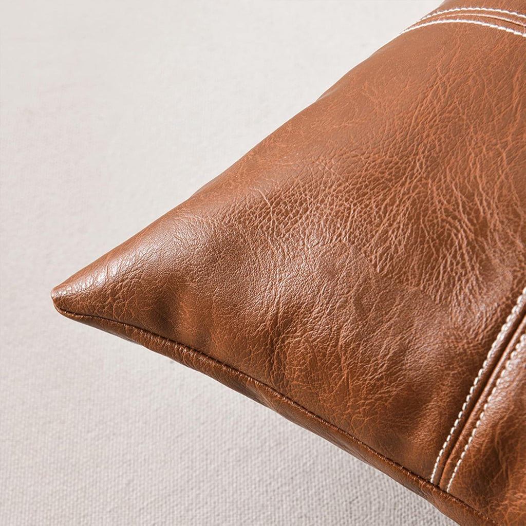 Boho Beige Throw Pillow Cover — 18" - View 4