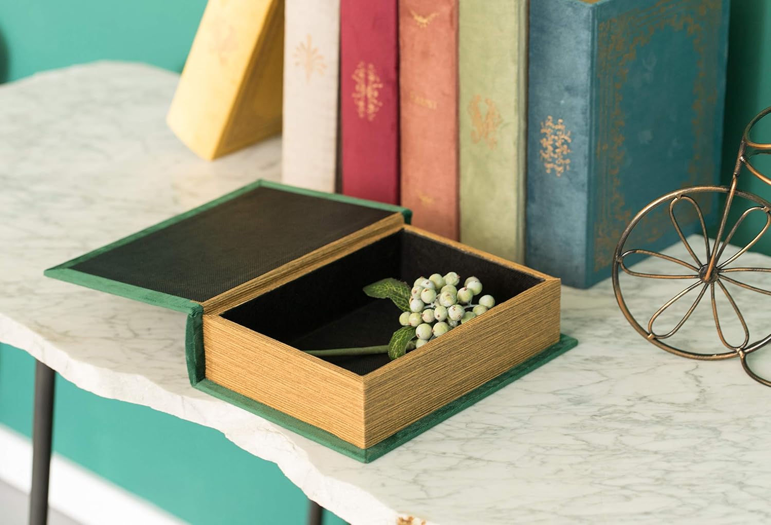 Vintage Beige Storage Basket - View 3