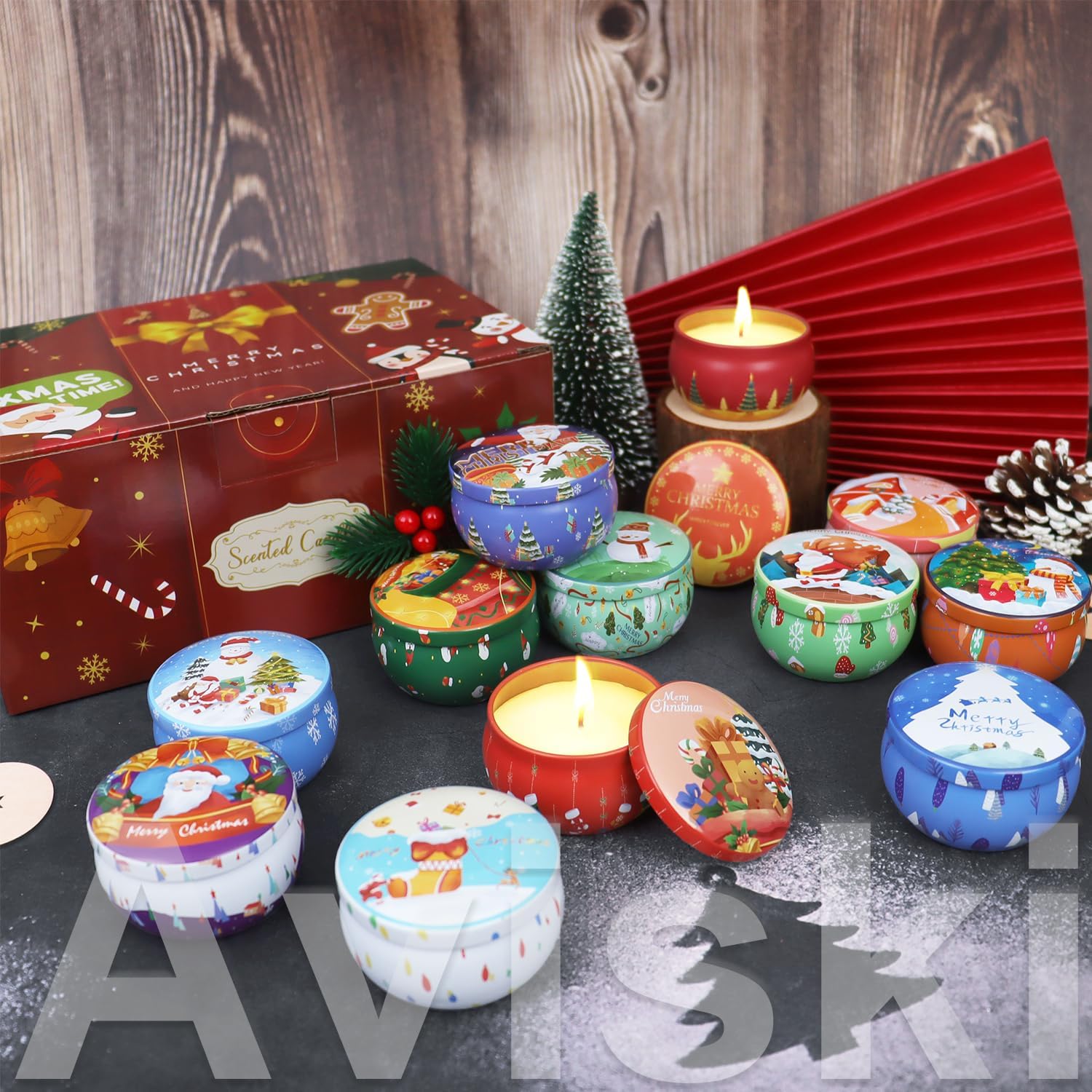 Wax Scented Candle - View 6