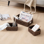 Black Storage Basket — 13" - View 9
