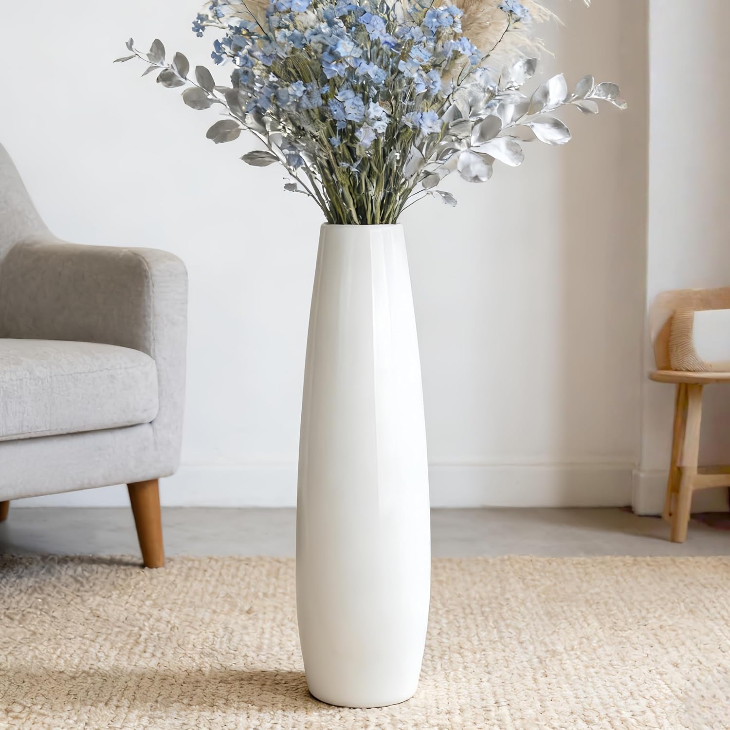 Ceramic Flower Vase — 24" — Shape 1