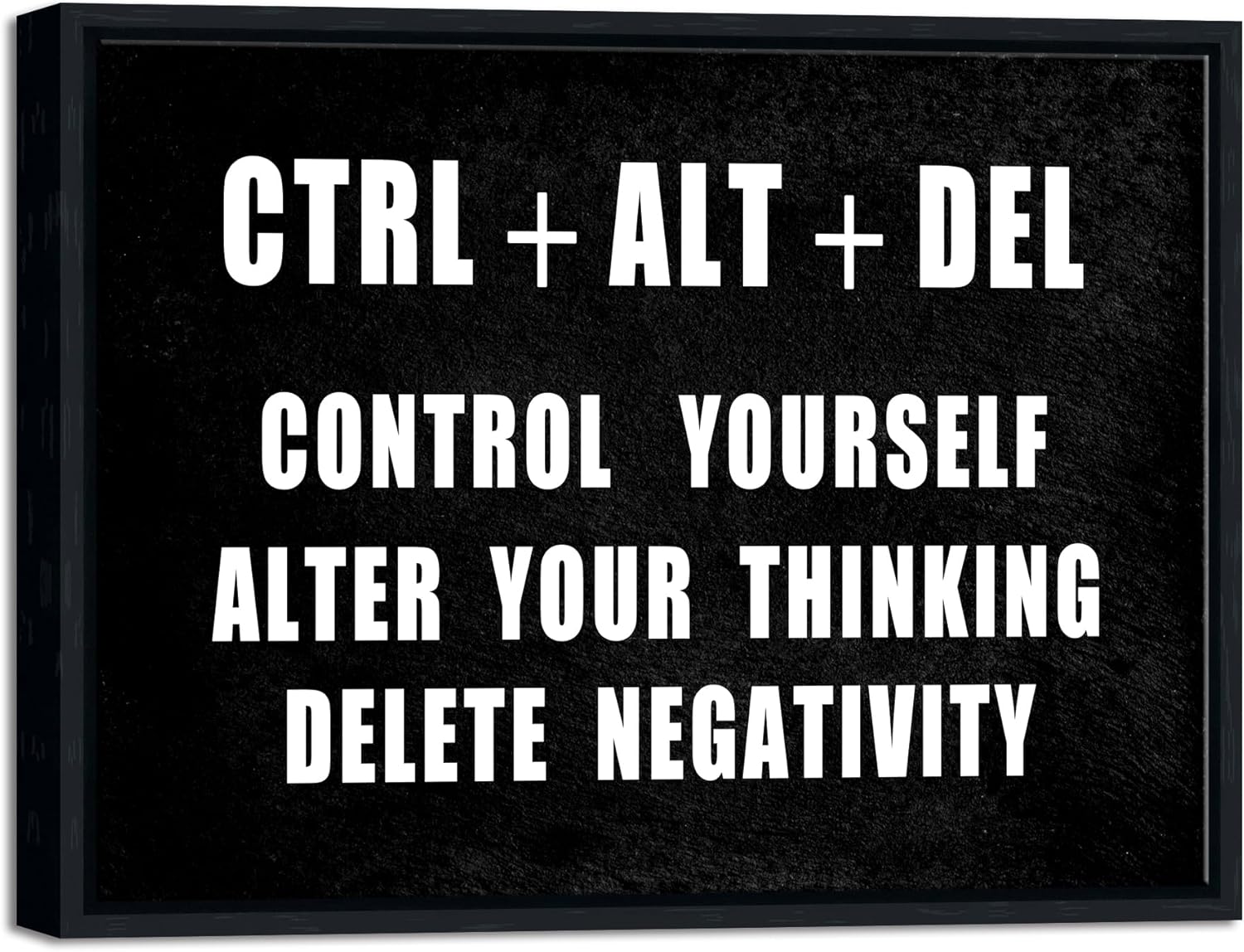 Fabric Wall Art — 16" — CTRL+ALT+DEL