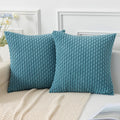 Boho Beige Throw Pillow Cover — 18" — 26" x 26" (Pack of 2)