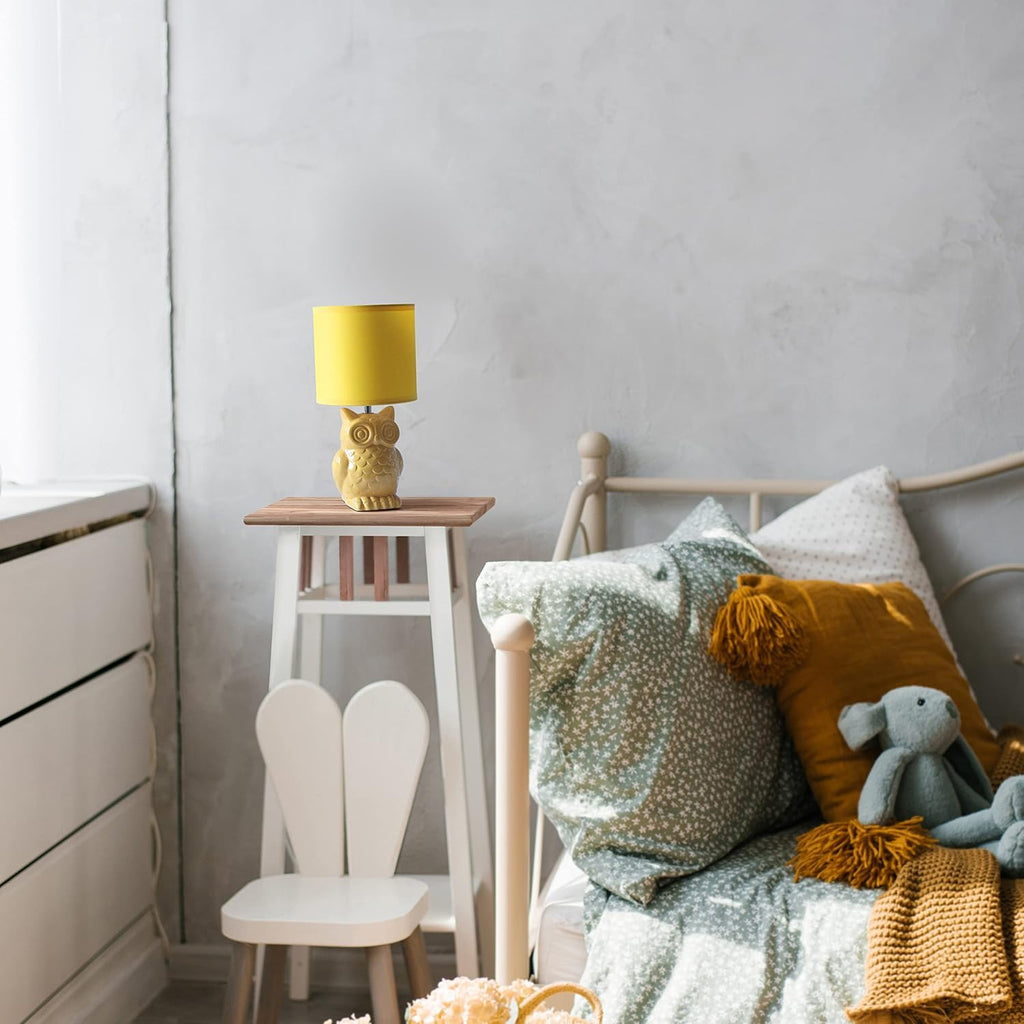 Modern White Desk Lamp — 12.8" - View 5