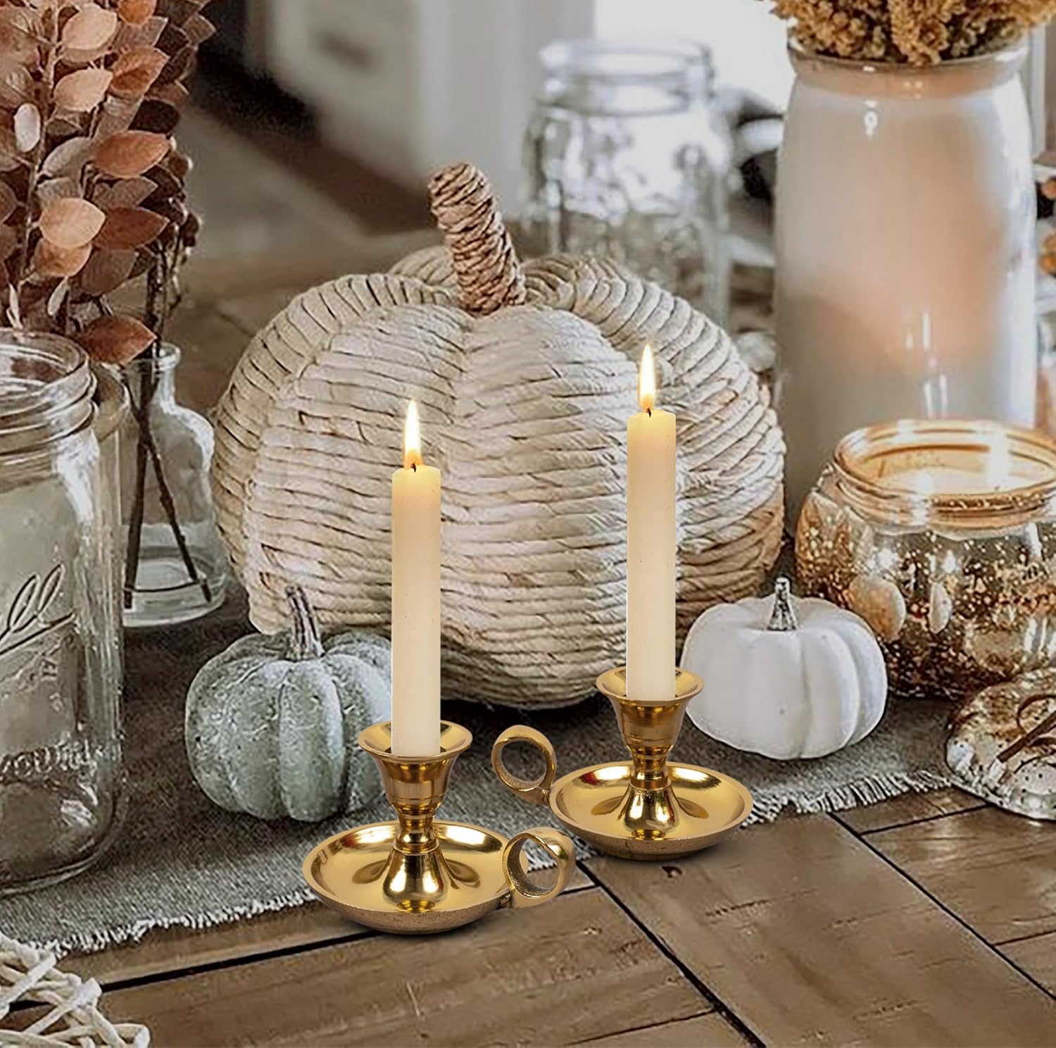 Luxe Gold Candle — Set of 2 - View 6