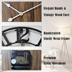 Battery Operated Farmhouse Black Wall Art — 30" - View 5